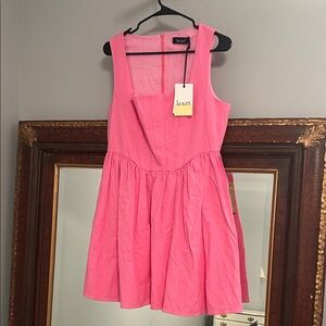 Pink Sleeveless Dress kourt xl